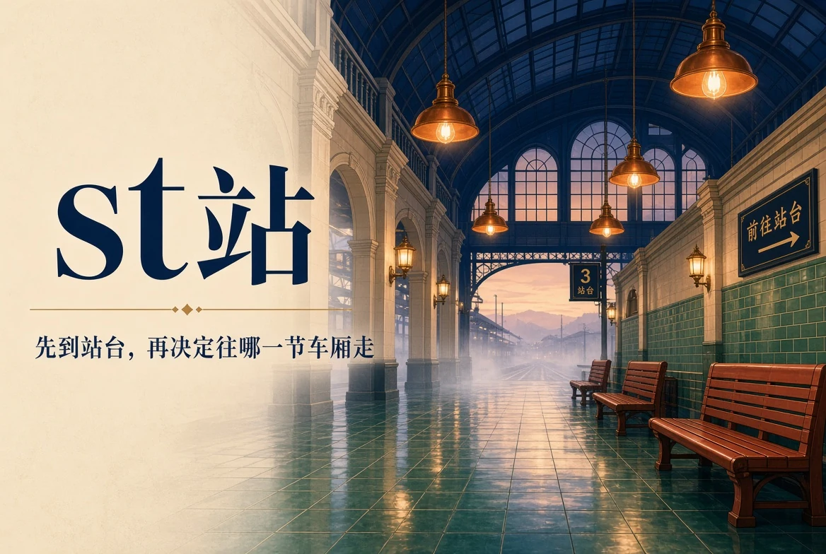 st站站台封面