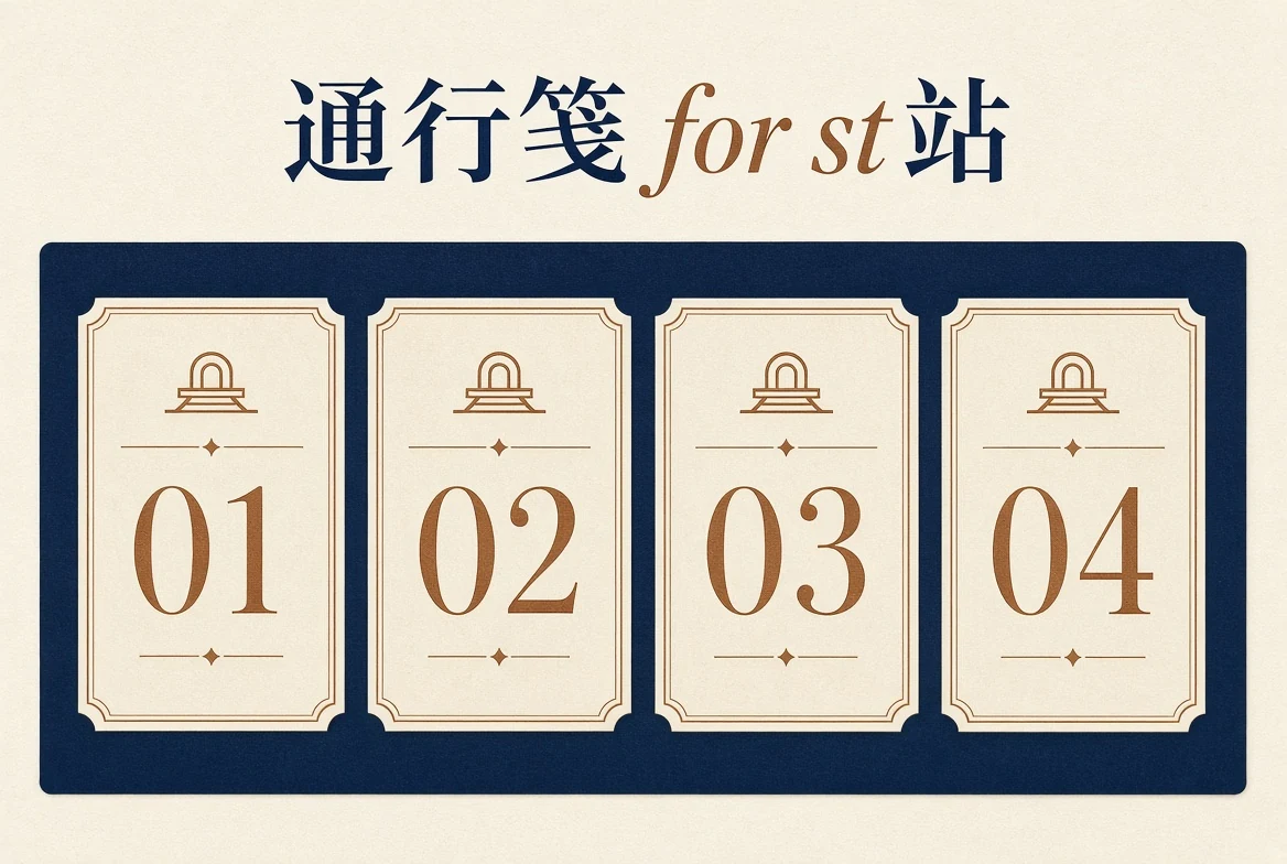 通行笺内容图